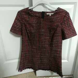 Tailored tweed Stitchfix top